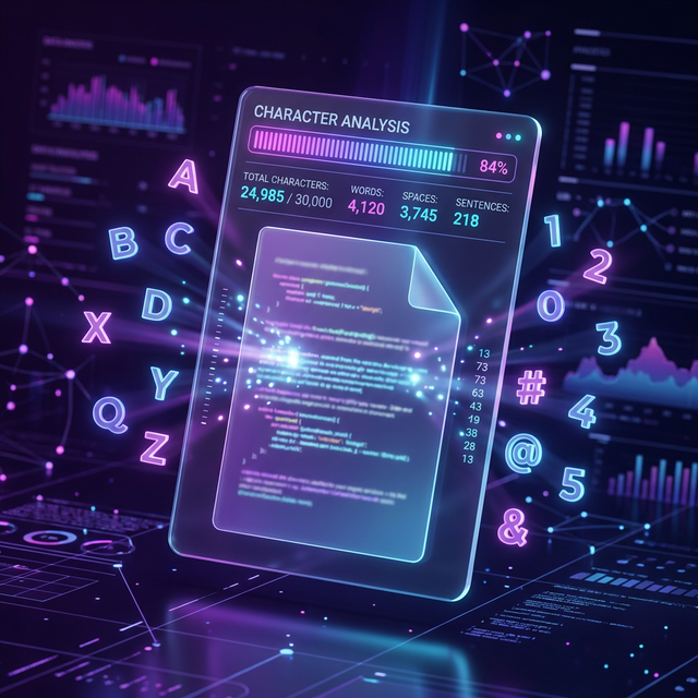 Character Count illustration